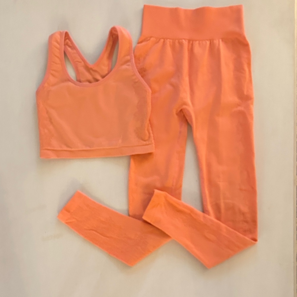 Yogalicious Kids Orange Leggings Set